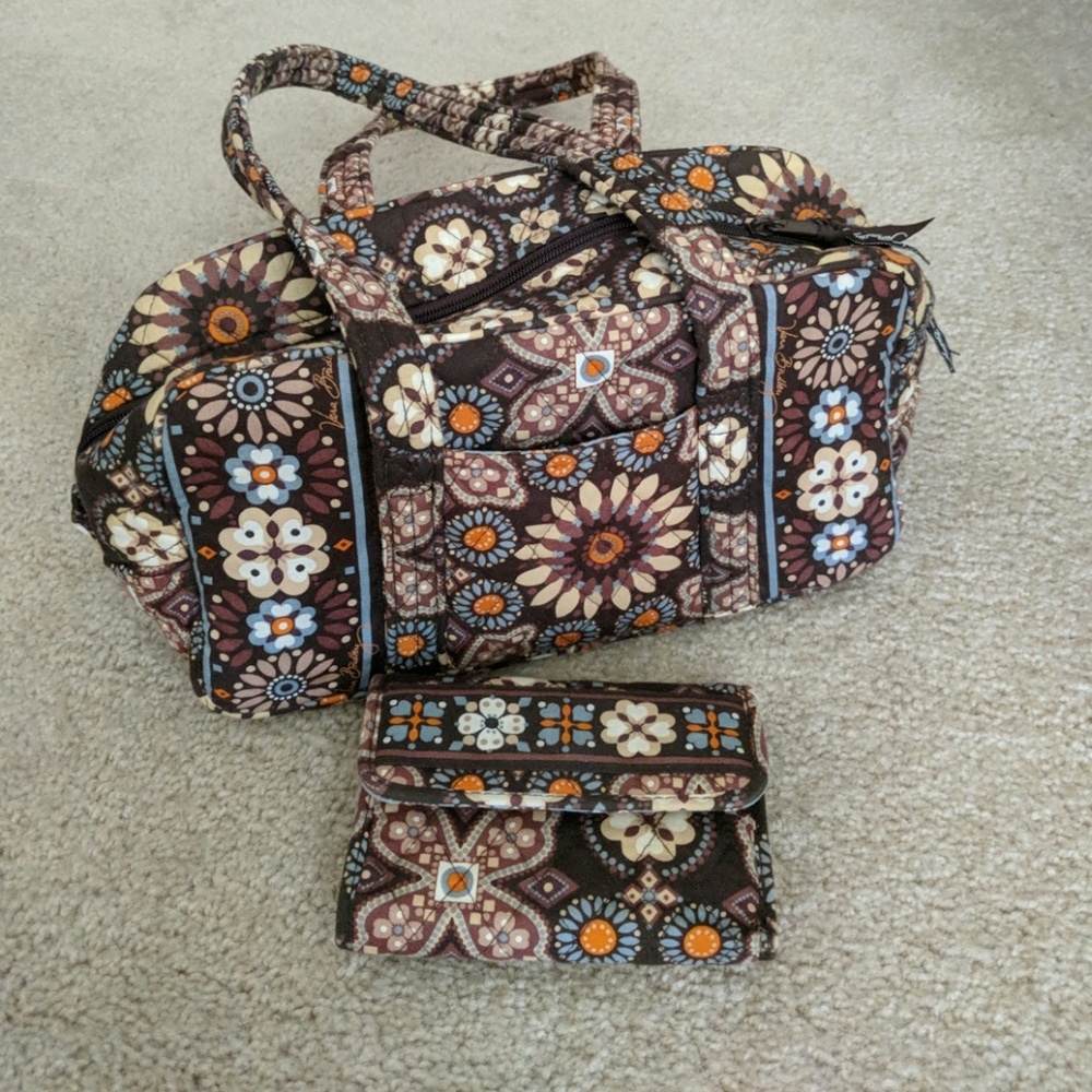 Vera Bradley handbag and wallet